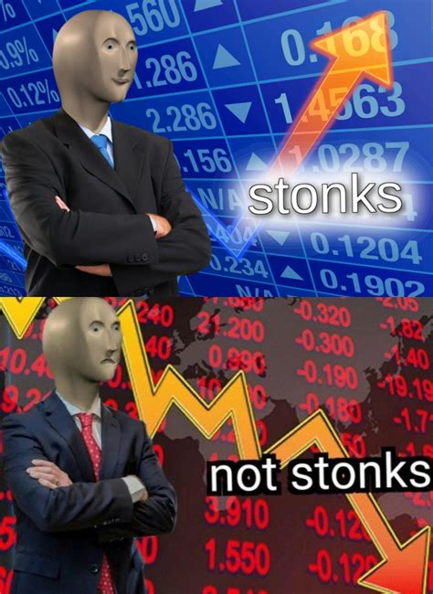 stonks meme